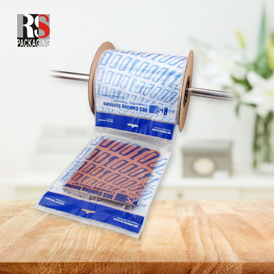 Pre Opened Auto Bag Heat Seal Gravure Printing Untuk Sistem Pengisian dan Pengemasan Otomatis