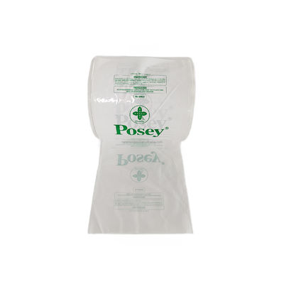 8X10" 2 Mil Putih Kembali Pre Opened Poly Bags On A Roll Perforated Untuk Mudah Dispensing