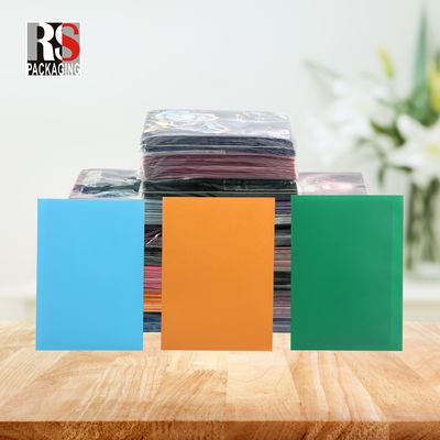 Kartu Game Waterproof Sleeves Warna Jelas Cetak Kartu Pelindung Poly Plastik Sleeves