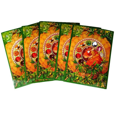 Candy Pattern Type Collectible Card Sleeves Trading Sport Card Holder Sleeves Waterproof (Bagian yang memiliki kartu olahraga)