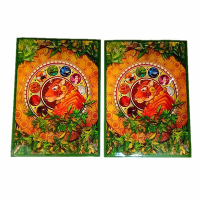 Candy Pattern Type Collectible Card Sleeves Trading Sport Card Holder Sleeves Waterproof (Bagian yang memiliki kartu olahraga)