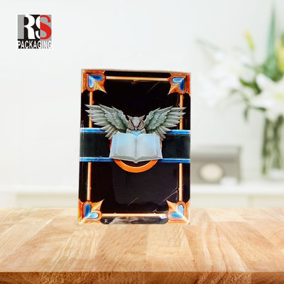 PP Laminated Game Card Sleeves Protector Custom Yugioh Card Sleeves Dengan Penutup