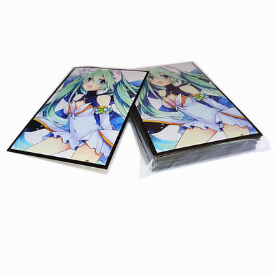 Pelindung Kartu Plastik Poly Sleeve Waterproof Transparent Plastic Trading Card Holder