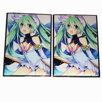 Pelindung Kartu Plastik Poly Sleeve Waterproof Transparent Plastic Trading Card Holder