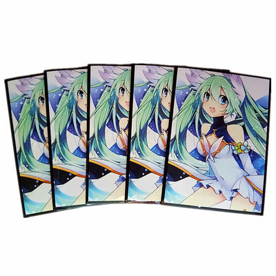 Pelindung Kartu Plastik Poly Sleeve Waterproof Transparent Plastic Trading Card Holder