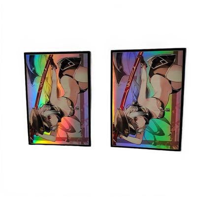 Toploader Sleeve Kartu Ukuran Standar Plastik Trading Card Sleeve Protectors