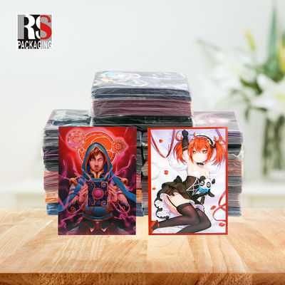 Custom Yugioh Anime Kartu Pelindung Sleeves Matte MTG Kartu Pelindung