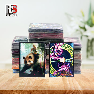 Hot Stamping Kartu Game Sleeve Protection PP Custom Card Protector Sleeve