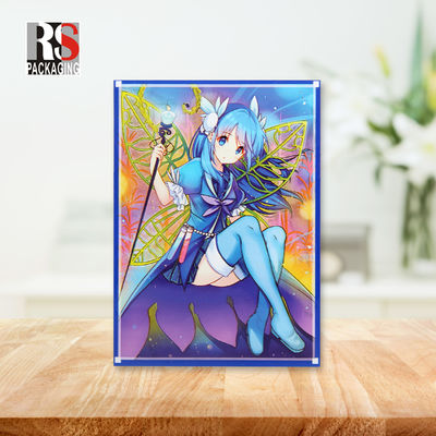 OPP Plastik Poly Card Sleeves Logo Hologram Yugioh Kartu Pelindung Sleeves