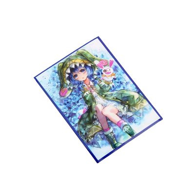 Clear Sim Poly Holographic Game Card Sleeve Anime Trading Card Sleeve Yugioh
