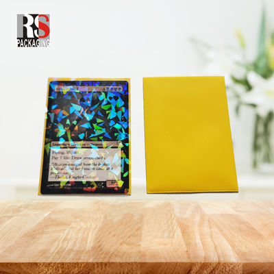 Custom Printed Deck Protector Sleeves Untuk Yugioh MTG Transparent Card Gaming