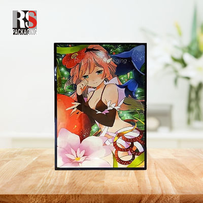 Shockproof Game Card Sleeves PP Clear Plastic Card Protectors Logo yang Disesuaikan