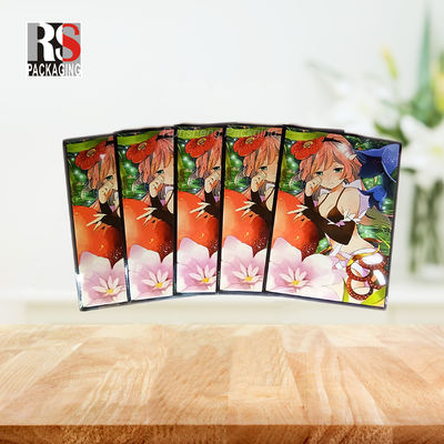 Shockproof Game Card Sleeves PP Clear Plastic Card Protectors Logo yang Disesuaikan