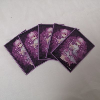 Custom Holographic Card Sleeves Untuk Yugioh Trading Lindungi Kartu Berharga Anda