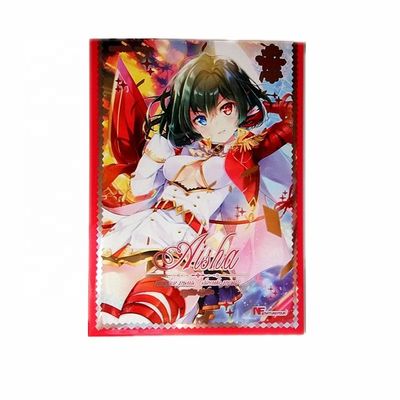 National Style Trading Cards Sleeves Protector Waterproof Jelas Atau Warna Disesuaikan