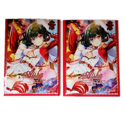National Style Trading Cards Sleeves Protector Waterproof Jelas Atau Warna Disesuaikan