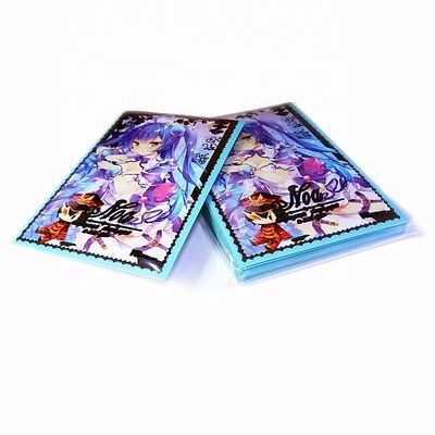 PP Waterproof Clear Plastic Business Card Protectors Untuk Organisasi Dan Perlindungan