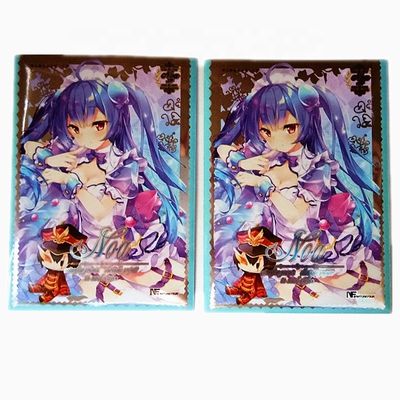 PP Waterproof Clear Plastic Business Card Protectors Untuk Organisasi Dan Perlindungan