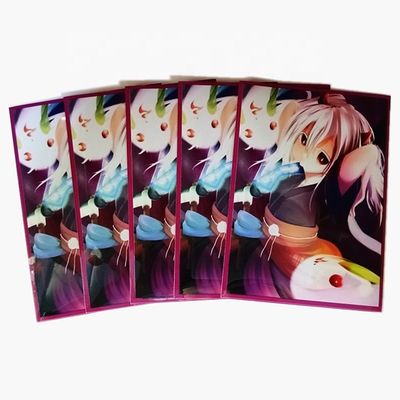 Perhiasan lain Kerajinan Perdagangan Custom Clear Plastic Card Sleeves With Unique Special Design