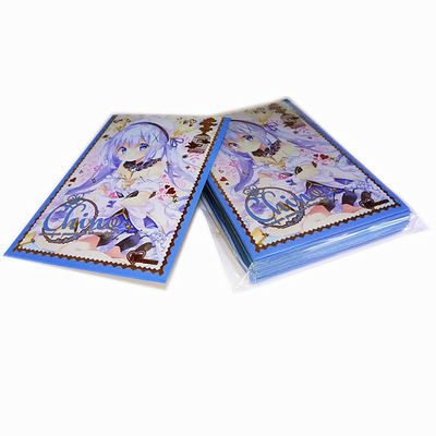 PP Hologram Trading Game Card Sleeves Yugioh TCG Kartu Pelindung