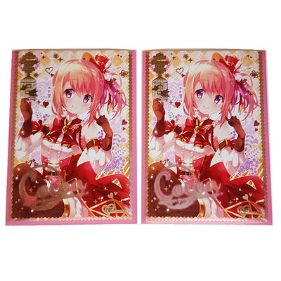 PVC Hard Plastic Top Loader Trading Card Protectors Double-Sided Transparan