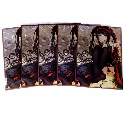 Papan yang lebih tebal Perlindungan kartu permainan PP Trading Card Hard Sleeve Standard Size