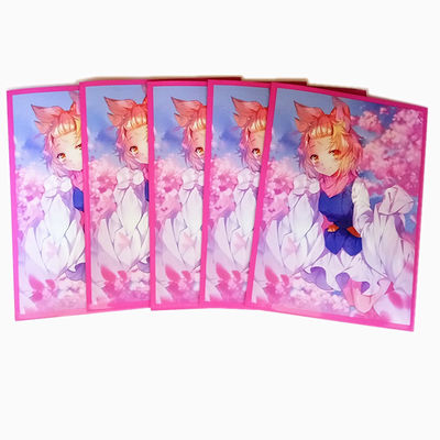 Multi Color Matte Game Card Protectors PP Kartu Bisnis Pelindung Sleeve