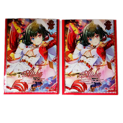 66x91 Trading Key Card Sleeves PP Sport Pemegang Kartu Bisnis Sleeves Disesuaikan
