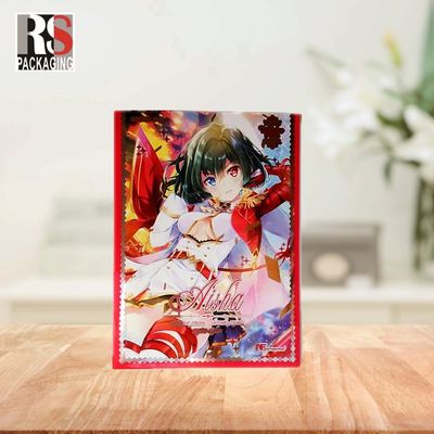 66x91 Trading Key Card Sleeves PP Sport Pemegang Kartu Bisnis Sleeves Disesuaikan