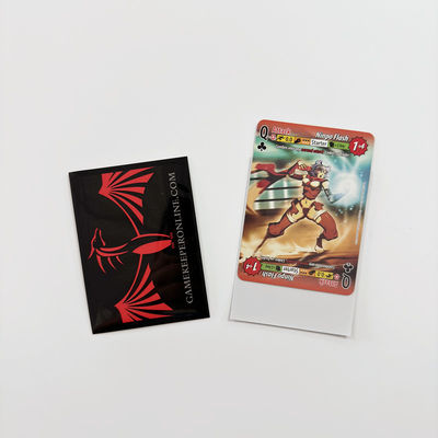 Glossy Matte Gaming Custom Card Protector Sleeves 50 / 60 / 100pcs Per Paket