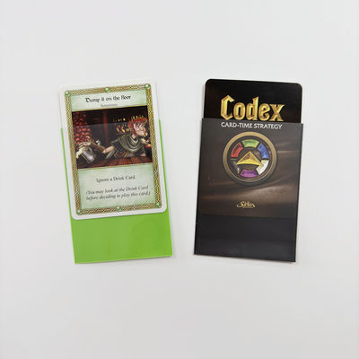 Glossy Matte Gaming Custom Card Protector Sleeves 50 / 60 / 100pcs Per Paket
