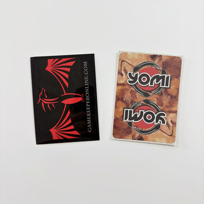 Glossy Matte Gaming Custom Card Protector Sleeves 50 / 60 / 100pcs Per Paket