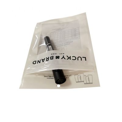 PET / CPP Custom Printed Zip Lock Bags Plastic Packaging Bags Untuk Pakaian Sepatu