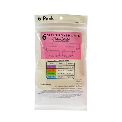 PET / CPP Plastik Custom Printed Zipper Bags Untuk Kaus Klambi Baju Rendah Pengemasan Baju Rendah