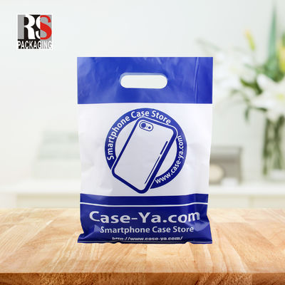 Tas Plastik Boutique Poly Heavy Duty Die Cut Patch Handle Tas Belanja