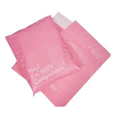 LDPE Plastic Mailer Bag Untuk Bisnis Pengiriman Penanganan Permukaan Pencetakan Gravure