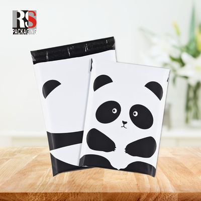 Pengiriman Paket Plastik Poly Bag PE Struktur Bahan Logo Disesuaikan