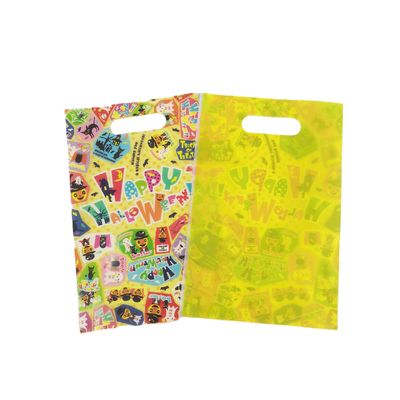 Plastic Handle Shopping Bag Daur Ulang Gravure Printing Untuk Boutique Disesuaikan