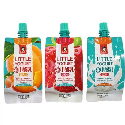 Shock Resistance Spout Packaging Bag Bag Untuk Saus Jahe Dan Pasta Bawang Putih