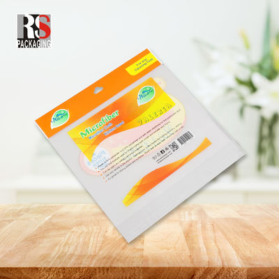 Kantong Micro Perforated yang disesuaikan Kantong kemasan Bopp yang jelas untuk jaring sayur buah