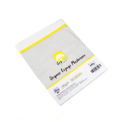 OPP Plastic Side Gusset Flat Bottom Bag Gravure Printing dengan Panas Seal Handle