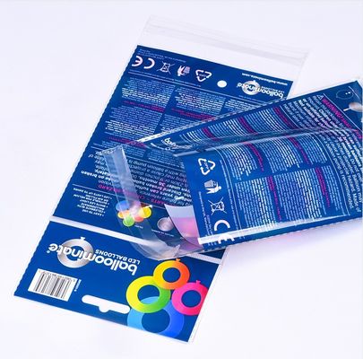 Custom Printing Opp Self Adhesive Poly Bags Untuk Stand Up Bag Packaging