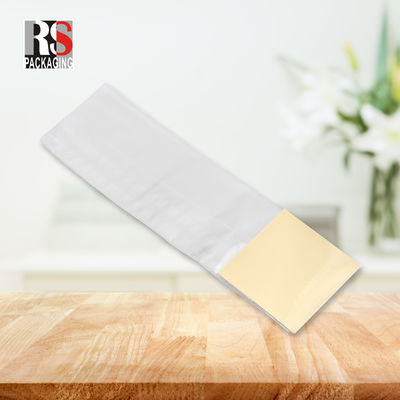 Kantong Bottom Flat Cellophane Industri Makanan Dengan Genggaman Penutup Terbuka 4x8x20cm