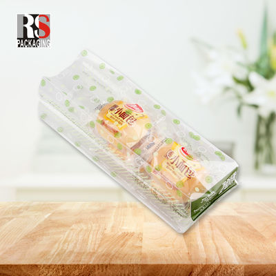 Roti Sempadan Bagian Bawah PP Tas Plastik OPP Kemasan Makanan Bopp Blok Bagian Bawah Tas Untuk Kue