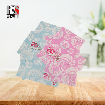 Die Cut Handle Custom Logo Printed LDPE Grocery Bags Kantong Barang Plastik