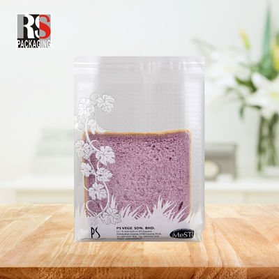 OPP / BOPP transparan Micro Perforated Bag Untuk kemasan makanan toko roti