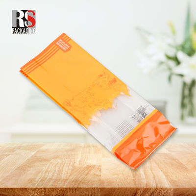 Micro Perforated Wicket Bread Bag Custom Logo Printed Square Bottom Bag Untuk Pengemasan Bakery