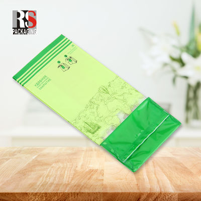 Micro Perforated Wicket Bread Bag Custom Logo Printed Square Bottom Bag Untuk Pengemasan Bakery