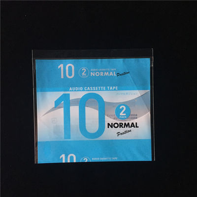 Kantong Header Cellophane Opp yang disesuaikan Poly Packing Opp Self Adhesive Clear Plastic Bag