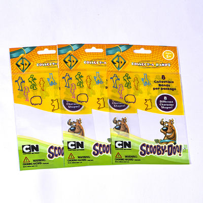 Custom Daur Ulang BOPP Poly Bag Pengemasan Kantong Plastik Dengan Header Segel Lengket